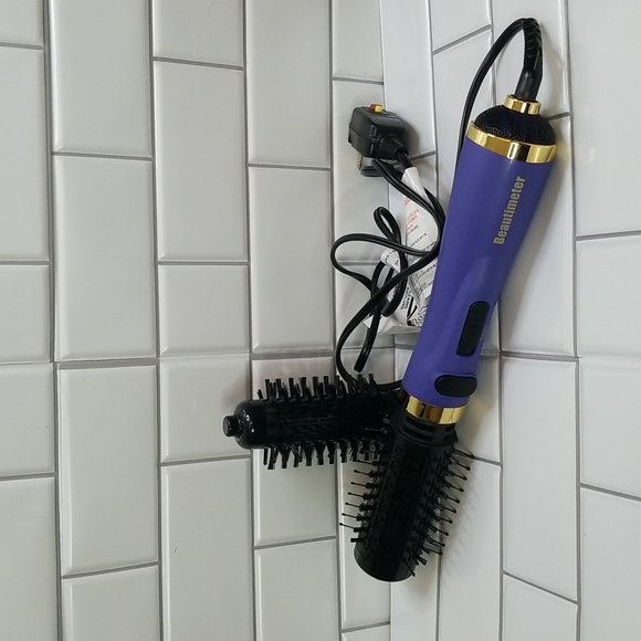 Beautimeter Other - Purple Beautimeter  Dryer Brush 3-in-1 Round Hot Air Spin Brush Kit for Styling